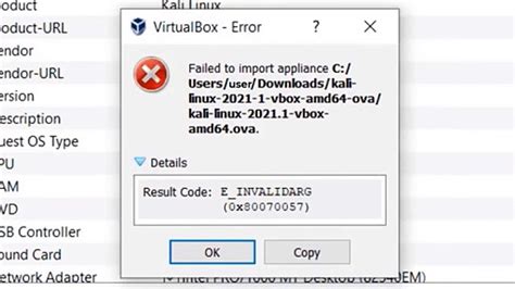 virtualbox error e_invalidarg|How to resolve VirtualBox error: Failed to open virtual .